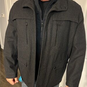 Men's Michael Kors Charcoal wool Jacket